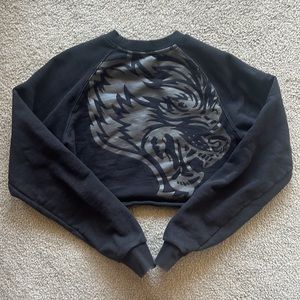 Darc Sport cropped crew neck - Black